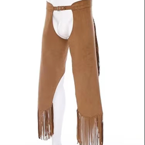 Genuine Leather Women's Motorcycle <b>Chaps</b> Bikers Western Style Horse <b>Riding</b> Application Made in Pakistan - Product Image 1