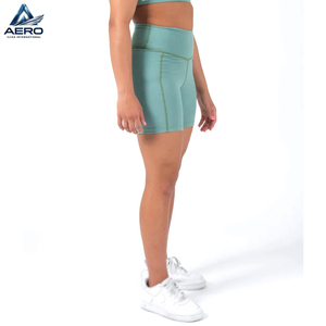 Shorts de cyclisme pour femmes OEM, sans coutures, séchage rapide, haute élasticité, pour le cyclisme et la course à pied, shorts de compression pour femmes - Product Image 3
