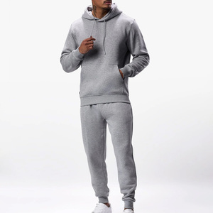 Factory Direct Mens Workout Tracksuit Set French Terry Custom Gym Tracksuit Men OEM Supplier - Product Image 4