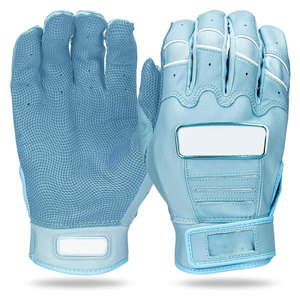 Gants de frappe de baseball haut de gamme à doigts entiers en cuir durable pour l'entraînement sportif et le billard, service de personnalisation OEM, respirants - Product Image 1
