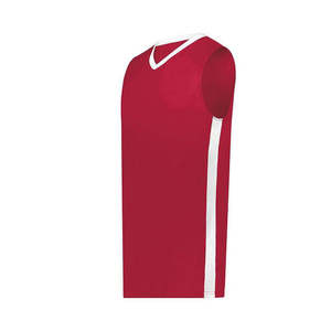 เสื้อบาสเก็ตบอลแบบใหม่สั่งทำได้ตามต้องการสำหรับทุกเพศ ผลิตจากโพลีเอสเตอร์ 100% แห้งเร็ว แบบไม่มีแขน ขายส่ง - Product Image 1