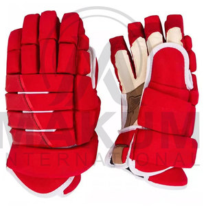 Gants de hockey sur glace professionnels de haute qualité avec logo personnalisé, en matériau souple pour l'hiver - Product Image 3