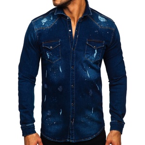 2024 Usine En Gros Personnalisé De Haute Qualité Hommes Alaf Moto Denim Vestes Plus La Taille Moto Vêtements Fabricant - Product Image 2