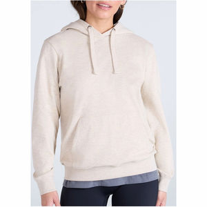 Sweat à capuche décontracté personnalisé pour femme, 100 % coton molletonné, fermeture éclair, manches longues, grandes tailles, col à capuche imprimé pour l'hiver - Product Image 1