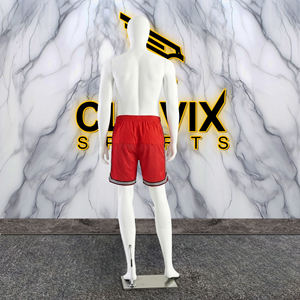 Shorts de course pour hommes, séchage rapide, respirants, en polyester, pour la gym, l'entraînement, le fitness, shorts de sport confortables - Product Image 2