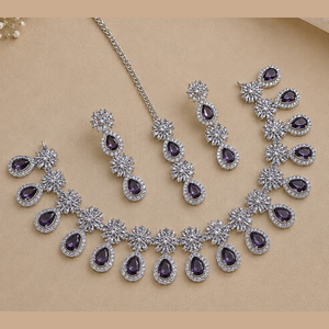 Ensemble collier et boucles d'oreilles plaqué or pour femme JeweleMarket, style ethnique, idéal pour mariage ou fête - Product Image 5