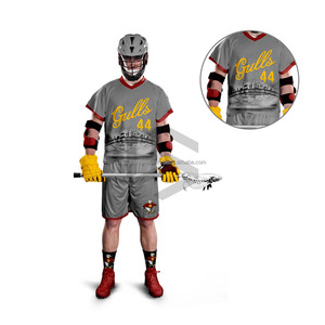 Uniformes de Lacrosse de Moda, Duraderos y de Calidad, Servicio OEM, Nuevo Diseño, Precio Económico al por Mayor - Product Image 5