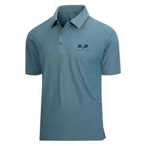 Chemises polo respirantes et à séchage rapide pour hommes, logo personnalisé imprimé, qualité supérieure, style élégant. - Product Image 1