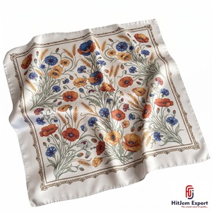 Soft Lightweight Printed <b>Scarf</b> Head <b>Scarf</b> Classic Modern Pattern Elegant Casual Everyday Wear OEM ODM Textile Manufacturer Bali - Product Image 5