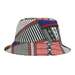 Sombrero de Pescador para Hombre y Mujer, Estampado Estilo Hawaiano, Reversible, Sombreros de Verano para Vacaciones en la Playa, Protección Solar, Sombreros de Pescador de Algodón - Product Image 2