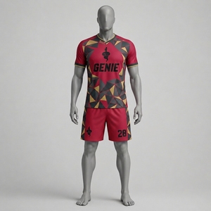 Vêtements de football, uniforme de soccer conçu avec un tissu polyester respirant pour uniforme de soccer professionnel de haute qualité - Product Image 1