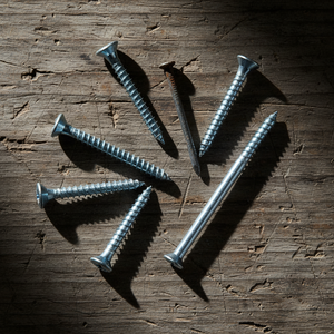 OEM/ODM Carbon Steel Flat Head Wood <b>Screws</b> - BIS Certified Heavy Timber Fastener Factory Wholesale - Product Image 1