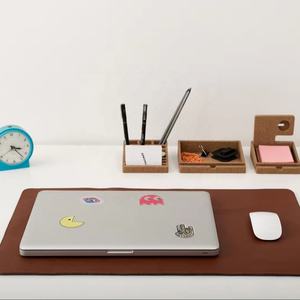 Customize Office <b>Desk</b> Pad Mat Waterproof Leather <b>Desk</b> Mat for Desktop LDP-0099 - Product Image 2