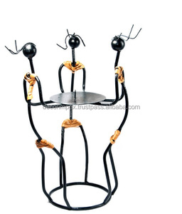 Bestseller Top Quality Decor <b>Black</b> <b>Candle</b> <b>Holder</b> for Pillar Metal Tealight <b>Candles</b> Living Room, Farmhouse, Fireplace, Wedding - Product Image 1