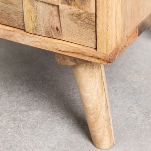 Mesa de Noche Vandana Arion Nimbus de Madera de Mango - Product Image 6