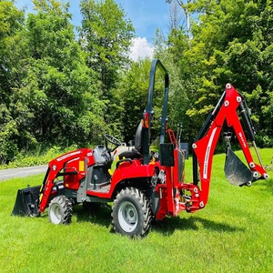 Tracteur à roues Massey Ferguson GC1723EB, sub-compact, 4x4, 45 CV, transmission par engrenages, pompe de rétrocaveuse, moteur, boîte de vitesses, machine agricole polyvalente - Product Image 6