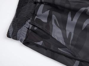 Pantalones cortos deportivos personalizados para hombre, informales, transpirables, de secado rápido, bordados, tejidos, de cintura media - Product Image 6