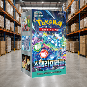 [SV7] Stellar Crown Korean Trading Card Booster Box per l'inventario di negozi di articoli per hobby - Product Image 3