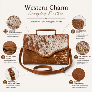 Sac à main en cuir de vachette véritable fait main avec poignée supérieure et bandoulière réglable, sacoche pour ordinateur portable pour femme, sac messager de bureau - Product Image 5