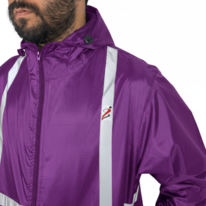 Veste coupe-vent imperméable à capuche de haute qualité pour homme, légère, matelassée en toile avec duvet, respirante. - Product Image 4