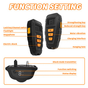 Collier de dressage de chien de contrôle intelligent automatique avec dispositif anti-aboiement à distance pour dresser le collier anti-aboiement de chien - Product Image 3