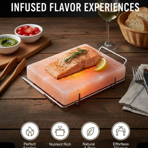 อิฐเกลือสีชมพูธรรมชาติแบบใหม่  กระเบื้องตกแต่งเพื่อสุขภาพ  งานฝีมือคุณภาพสูง - Product Image 5