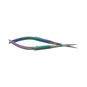 Ciseaux à ressort multifonctionnels pour extensions de cils et sourcils, prix d'usine, lame en acier inoxydable, pointe acérée, prix compétitif - Product Image 2