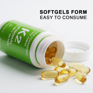 Suministro Directo de Fábrica, Cápsulas de Vitamina K2 MK7 Liposomal, Suplemento Dietético, Marca Privada OEM - Product Image 4