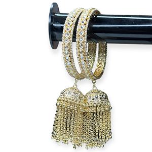 Pulseras de Moda en Oferta, Bañadas en Oro de 24K con Perlas, Elegantes para Bodas y Fiestas, Precio al por Mayor, Exportación Global - Product Image 1