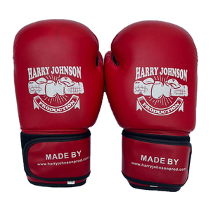 Harry Johnson Boxing <b>Gloves</b> Red Leather for Wrist Closure Unisex Adults Full Finger Breathable Training Gear 2026 Latest - Product Image 6