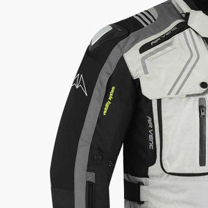 Veste de moto en cuir pour homme FIKEZ INTERNATIONAL, homologuée CE, imperméable, respirante, toutes saisons - Product Image 4