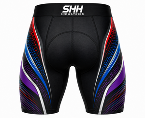 Custom Men Compression Shorts Quick Dry Breathable Gym Running Fitness Training Sports Tights OEM Private Label Manufacturer - Product Image 2