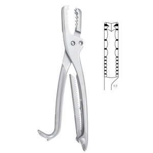 Pinzas Legenbeck Duraderas, Instrumentos Quirúrgicos de Acero Inoxidable, Herramientas Médicas, Pinzas Legenbeck Quirúrgicas Profesionales - Product Image 1