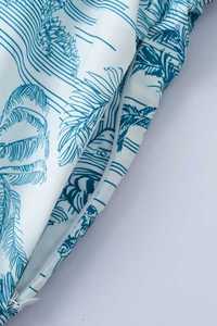 Shorts de Alta Calidad para Hombre, Tallas Grandes, Secado Rápido, Ecológicos, Casuales, Estampado Tropical a Rayas, Transpirables, para Playa y Natación - Product Image 6