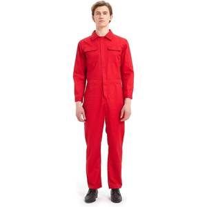 2025 Manteaux de combinaison en sergé à manches longues avec fermeture à glissière sur le devant pour hommes de 8.5 oz - Product Image 1