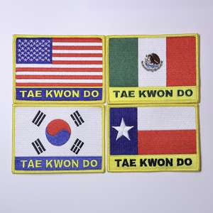 Parche Bordado Termoadhesivo de 3.0 Pulgadas de Ancho con Diseño de Águila de la Bandera de EE. UU. para Ropa, Tela de Fieltro, Principalmente Utilizado para Bordado con Cinta - Product Image 5