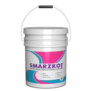 Membrane d'étanchéité liquide acrylique avancée Redwop Smartzket, revêtement élastique résistant pour les toits, les terrasses et les murs des bâtiments de bureaux - Product Image 1