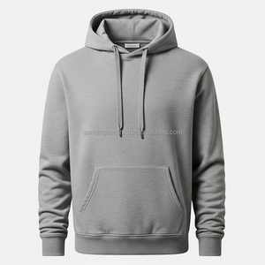 Sweat à capuche oversize d'hiver pour homme, 100 % coton de haute qualité, écologique, respirant, avec logo personnalisé sur le devant, coupe épaules tombantes, tendance - Product Image 5