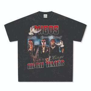 Camiseta DUOLLB Rap de Verano, Talla Grande, al por Mayor, Camiseta para Hombre, Camisetas Lisas de Alta Calidad con Estampado Personalizado para Hombre 2028 - Product Image 3