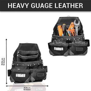 Cinturón de Herramientas de Cuero de la Mejor Calidad, Nuevo, con Logotipo Personalizado y Estampado, Ligero, en Venta - Product Image 4