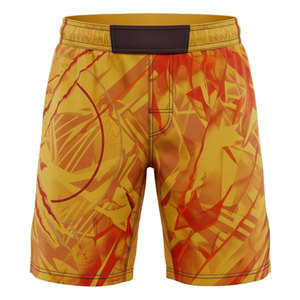 Pantalones cortos de lucha libre profesional para hombre, tela ligera y transpirable para entrenamiento, competición y práctica en el gimnasio - Product Image 1