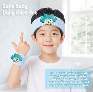 Petal For Kids – bandeau et bracelet doux pour enfants, accessoires bleus - Product Image 5