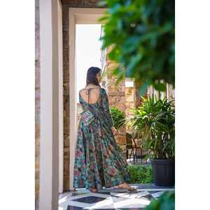 ชุด anarkali พิมพ์ลายดิจิตอล Nikita - Product Image 1