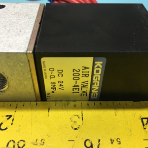 Vanne solénoïde KOGANEI 200-4E1 200-4E1-21-DC24V - Équipements et pièces semi-conductrices d'occasion fiables à l'échelle mondiale - Product Image 6