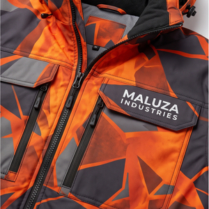 Traje de esquí transpirable e impermeable al por mayor, conjunto de dos piezas con chaqueta térmica aislante y pantalones con peto para snowboard - Product Image 6