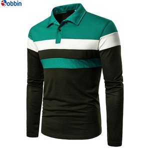 Unisex Summer Collection New Trendy Hot Sale Fashion Color Black <b>Cheap</b> Price Men's Polo Shirts Long Sleeves Cross Border <b>Tshirt</b> - Product Image 3