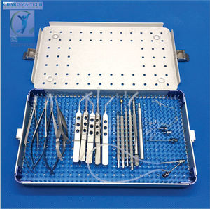 Kit de Instrumentos Quirúrgicos Oftálmicos para Cirugía Ocular, 21 Piezas de Acero, Certificado CE, Juego para Cataratas Sin Estuche - Product Image 5