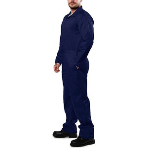 Wholesale Custom <b>Men</b>’s <b>Work</b> Coverall High Visibility <b>Overalls</b> Mechanics Workwear Jumpsuit Multi Pockets Durable Safety Uniform - Product Image 4
