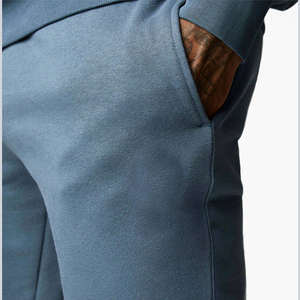 Survêtement de luxe pour homme, sweat à capuche et pantalon de survêtement légers en molleton technique, streetwear d'hiver, qualité supérieure, coton, nouvelle marque - Product Image 4