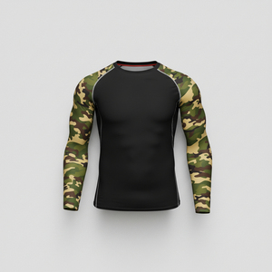 Camisetas de Compresión de Manga Larga para Hombre, Nuevas 2026, con Logotipo Frontal Personalizado, Secado Rápido, Protección UV, Transpirables, Sin Costuras, Protección Contra Rozaduras - Product Image 5
